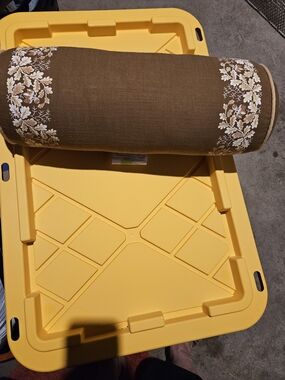 Oak Printed Pillow, Olive Threshold Design